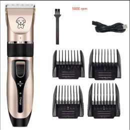 Professional Low Noise Pet Hair Clipper  Easy Grooming For Dogs & Cats (Option: 5800rpm)