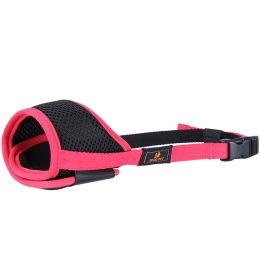 Mouth Cover To Prevent Eating Indiscriminately Large Labrador Dog (Option: Red-L)